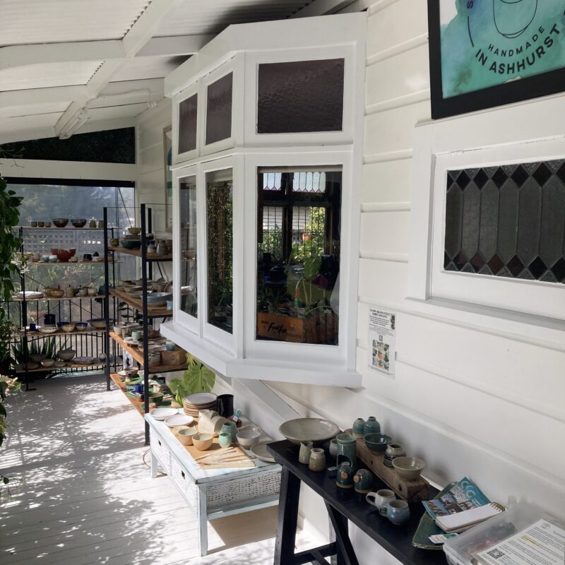 Pottery Shop on Verandah