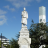 Te Peeti Te Awe Awe Statue located in The Square, Palmerton North