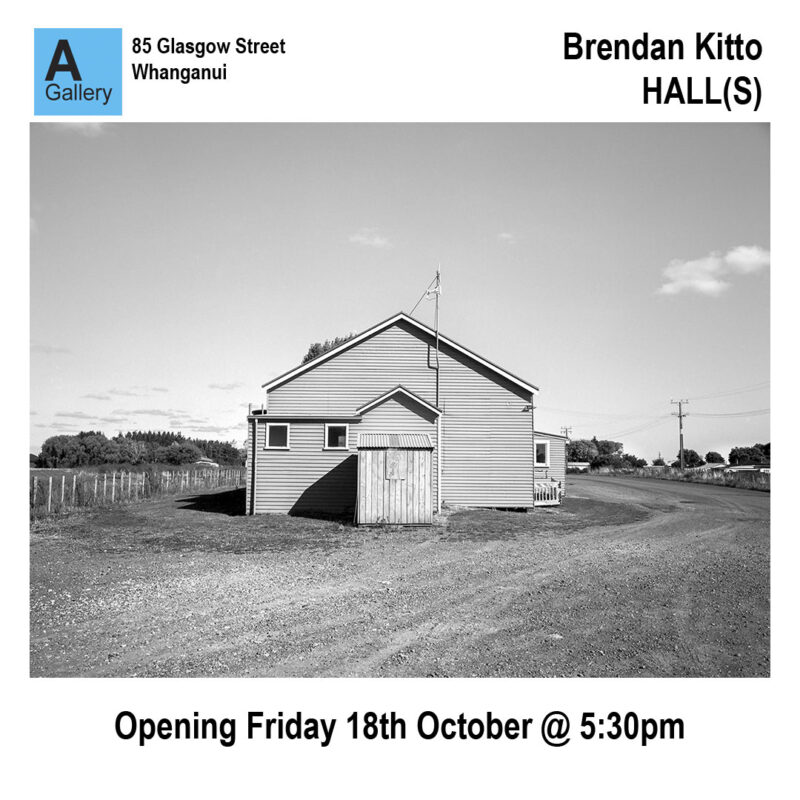 Brendan Kitto HALL(S) opening flyer